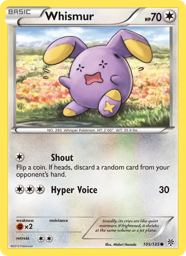 Whismur full card art