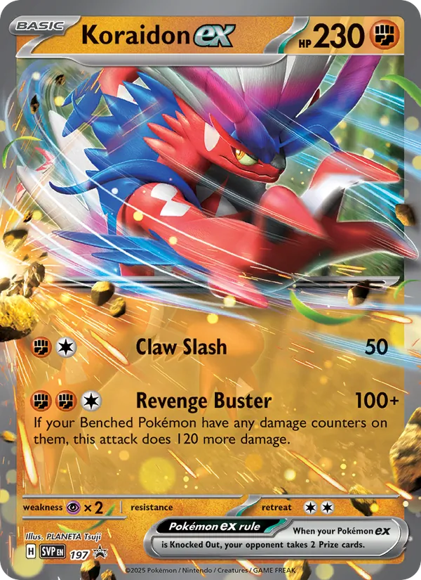 Koraidon ex full card art