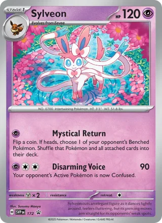 Sylveon #172 · SVP Black Star Promos Pokémon card