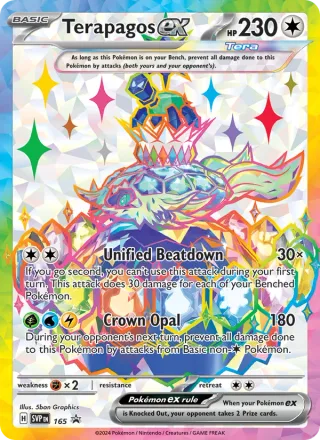 Terapagos ex #165 · SVP Black Star Promos Pokémon card