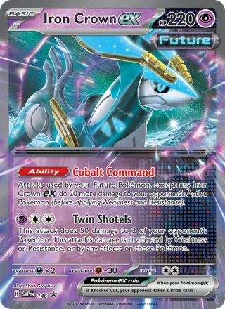 Iron Crown ex #146 · SVP Black Star Promos Pokémon card