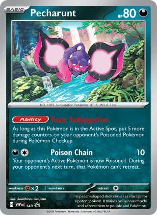 Pecharunt #149 · SVP Black Star Promos Pokémon card