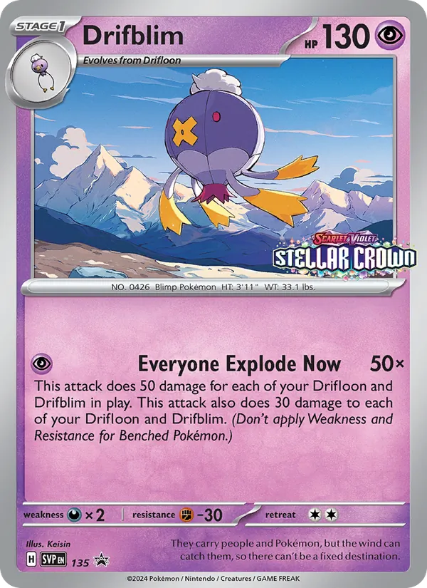 Drifblim full card art