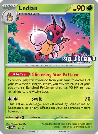Ledian #133 · SVP Black Star Promos Pokémon card