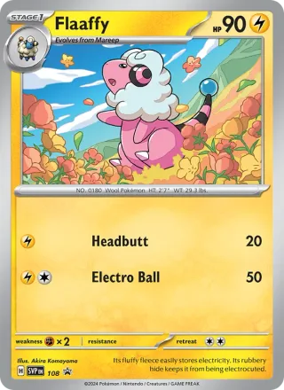 Flaaffy #108 · SVP Black Star Promos Pokémon card
