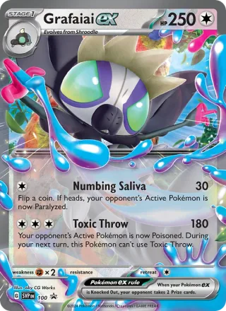 Grafaiai ex #100 · SVP Black Star Promos Pokémon card