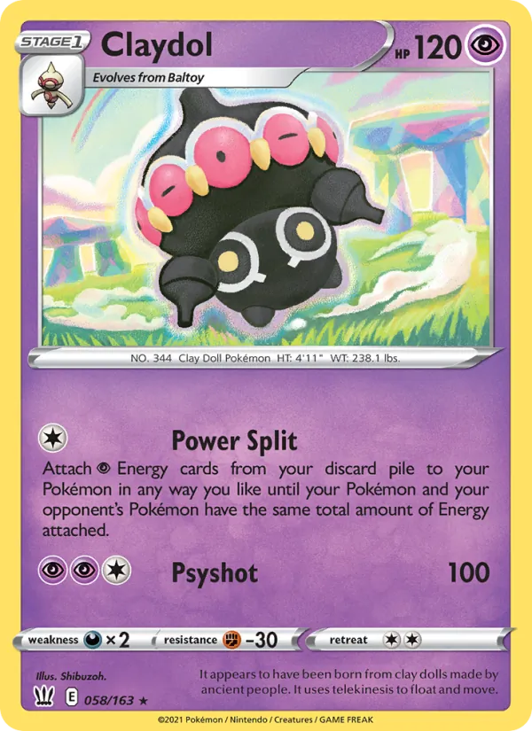 Claydol full card art