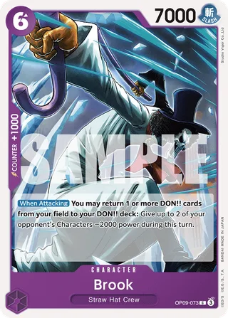 Brook #OP09-073 · Emperors in the New World One Piece card