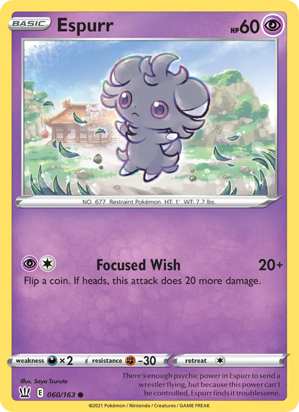 Espurr full card art