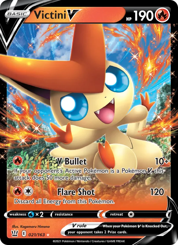 Victini V full card art