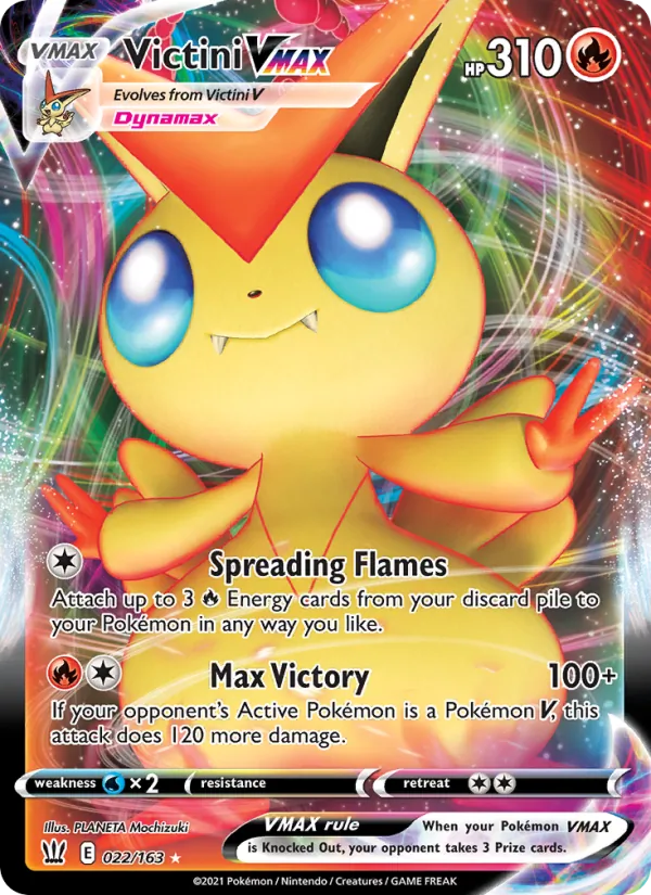 Victini VMAX full card art