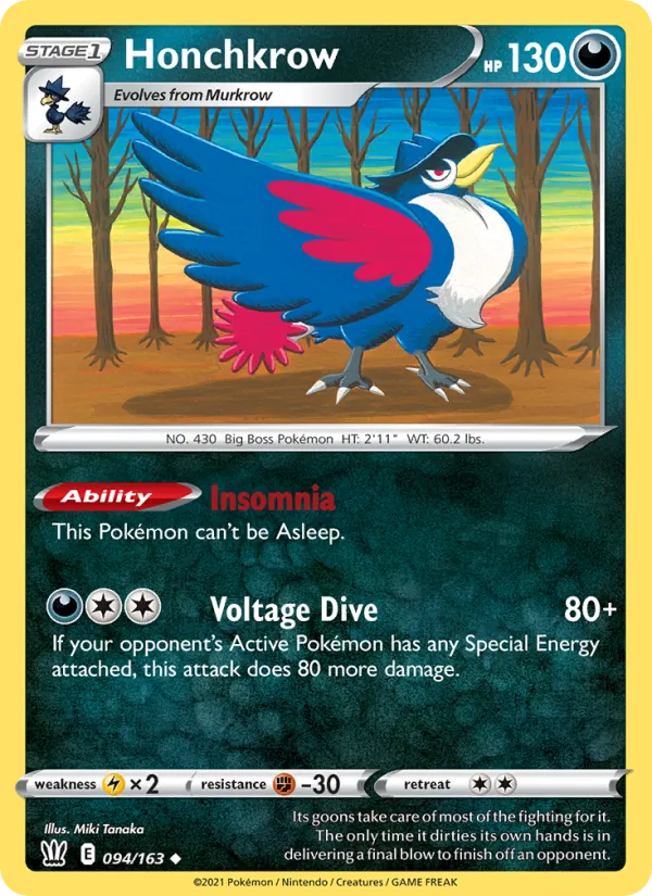 Honchkrow full card art