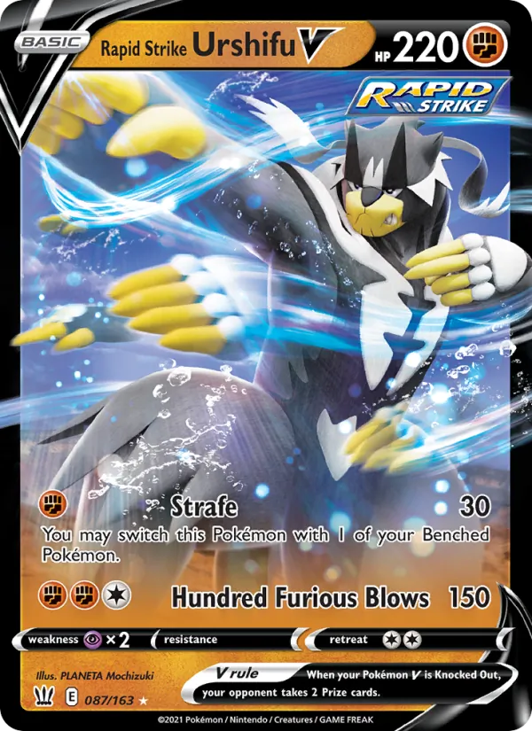 Rapid Strike Urshifu V full card art