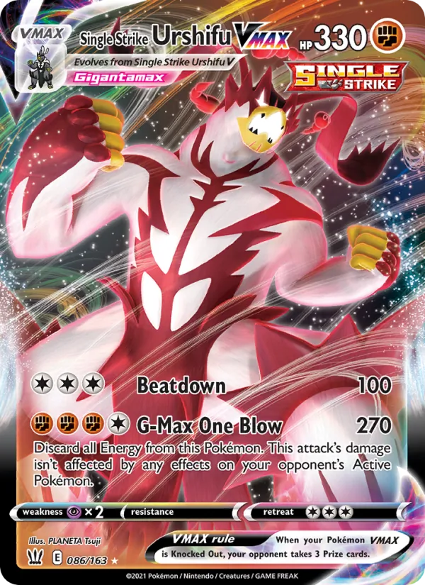 Single Strike Urshifu VMAX full card art