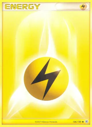 Lightning Energy #126 · Diamond & Pearl Pokémon card