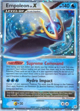 Empoleon #120 · Diamond & Pearl Pokémon card
