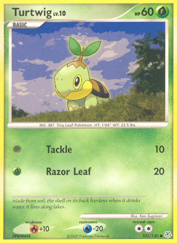 Turtwig full card art