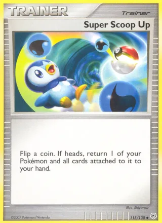 Super Scoop Up #115 · Diamond & Pearl Pokémon card