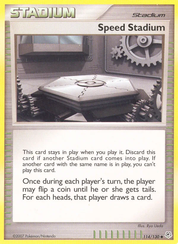 Speed Stadium full card art