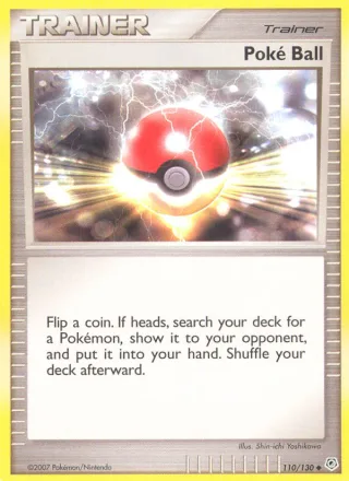 Poké Ball #110 · Diamond & Pearl Pokémon card