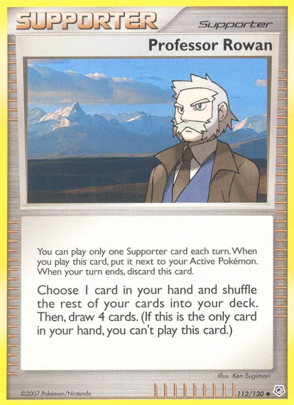 Professor Rowan full card art