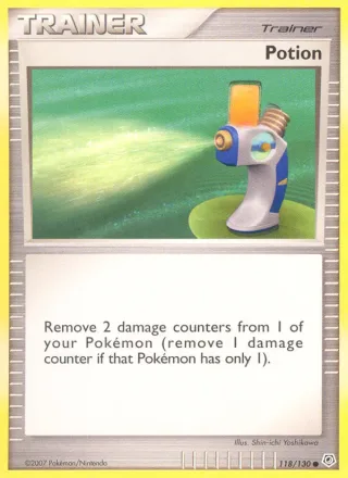 Potion #118 · Diamond & Pearl Pokémon card