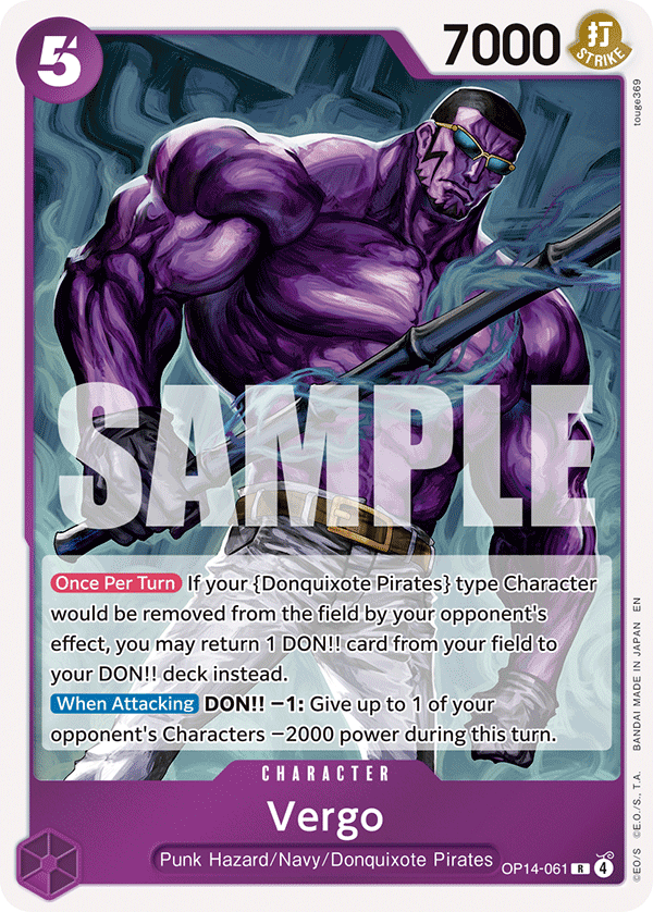 Vergo full card art