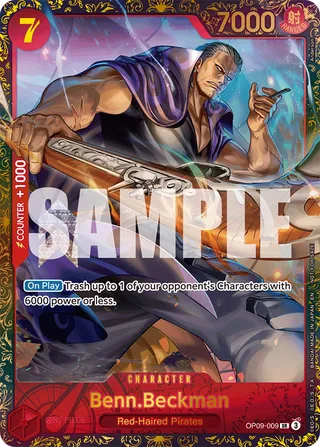 Benn.Beckman (Championship 25-26 Offline Regionals Season 2) #OP09-009-championship-25-26-offline-regionals-season-2 · One Piece Promotion Cards One Piece card