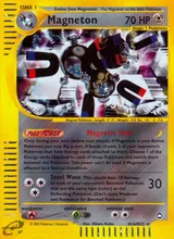 Magneton · Aquapolis Pokémon card