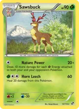 Sawsbuck · Black & White Pokémon card