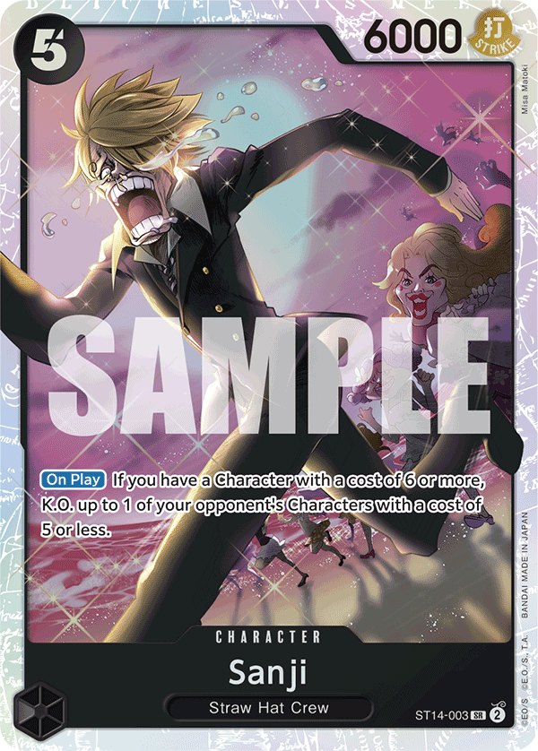 Sanji full card art