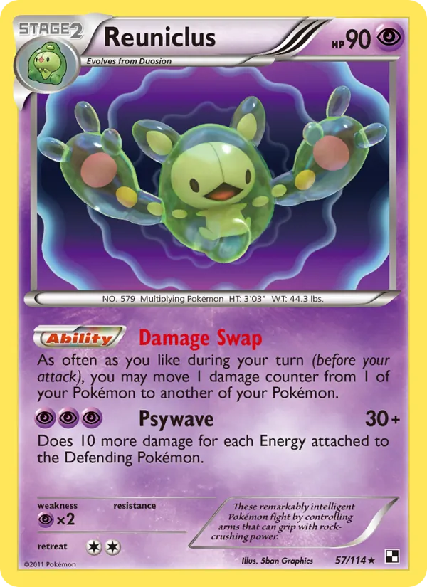 Reuniclus full card art