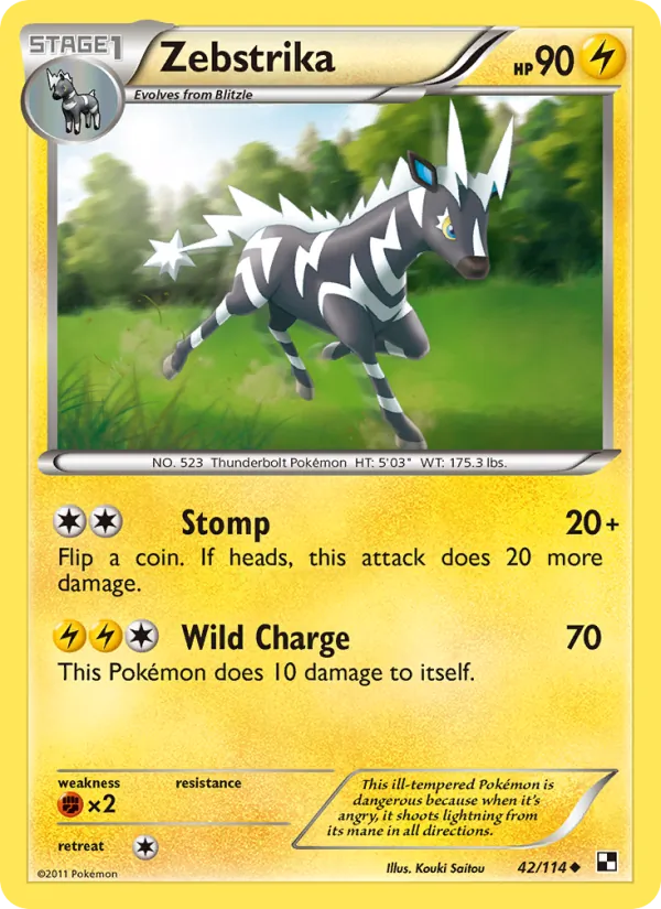 Zebstrika full card art