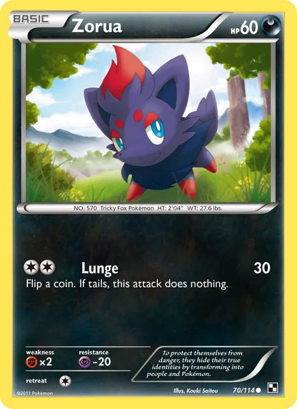 Zorua full card art
