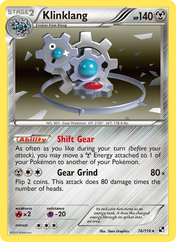 Klinklang full card art