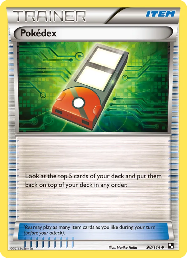 Pokédex full card art