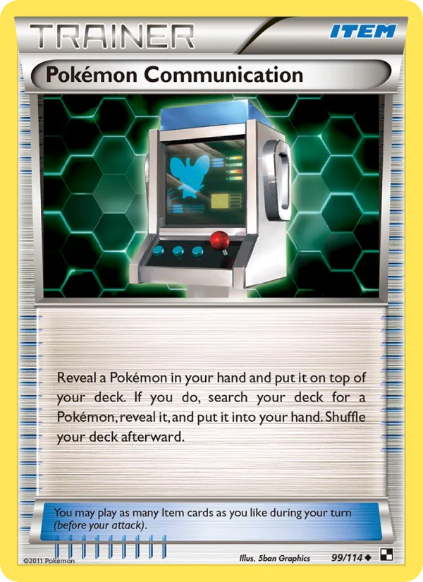 Pokémon Communication full card art
