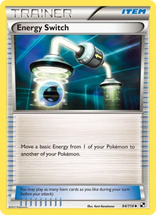 Energy Switch #94 · Black & White Pokémon card