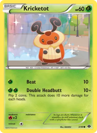 Kricketot #3 · Next Destinies Pokémon card