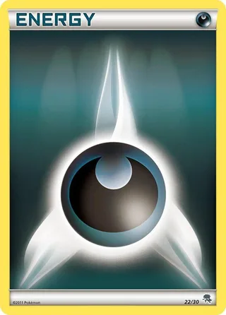 Darkness Energy #22 · BW trainer Kit (Zoroark) Pokémon card
