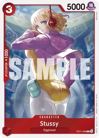 Stussy #ST21-006 · ST-21: Starter Deck 21 EX Gear 5 One Piece card