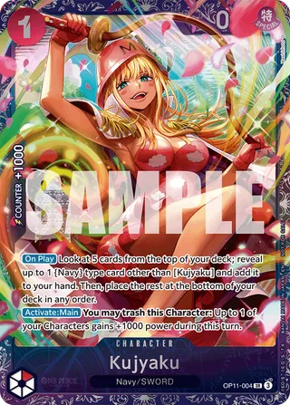 Kujyaku (Treasure Cup August 2025) #OP11-004-treasure-cup-august-2025 · One Piece Promotion Cards One Piece card