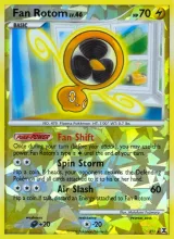 Fan Rotom · Rising Rivals Pokémon card