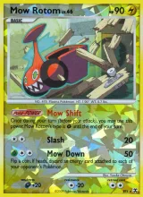 Mow Rotom · Rising Rivals Pokémon card