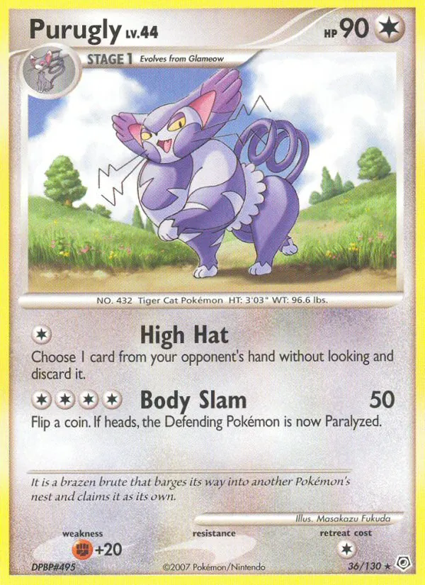 Purugly full card art
