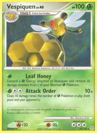 Vespiquen #39 · Diamond & Pearl Pokémon card