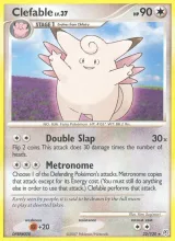 Clefable · Diamond & Pearl Pokémon card