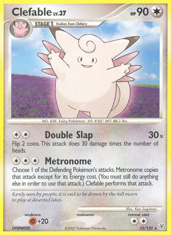 Clefable full card art