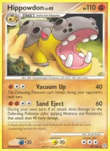 Hippowdon · Diamond & Pearl Pokémon card