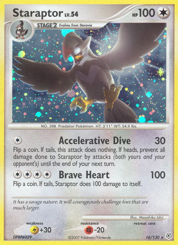 Staraptor full card art